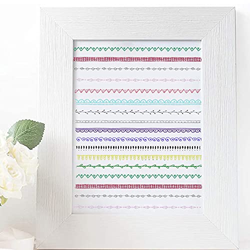 Different Types Writing Lace Lines Clear Stamps For Card Making Decoration Diy Scrapbooking, Transparent Rubber Seal Stamps For Photo Card Album Crafting Supplies. #TOP2