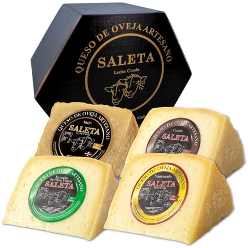 Amaisso® Cesta Quesos Gourmet Regalo | Queso Oveja de...