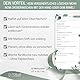TOBJA Essensplaner Woche abwischbar inkl. Markenstift | Haftet auf allen Oberflächen, wieder ablösbar | Wiederverwendbarer Menüplaner, Speiseplan, Meal Planner (inkl. Markenstift)