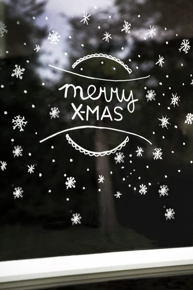 edding 4090 chalk marker - green - 1 chalk pen - chisel nib 4-15 mm - broad-nib wet — view 6