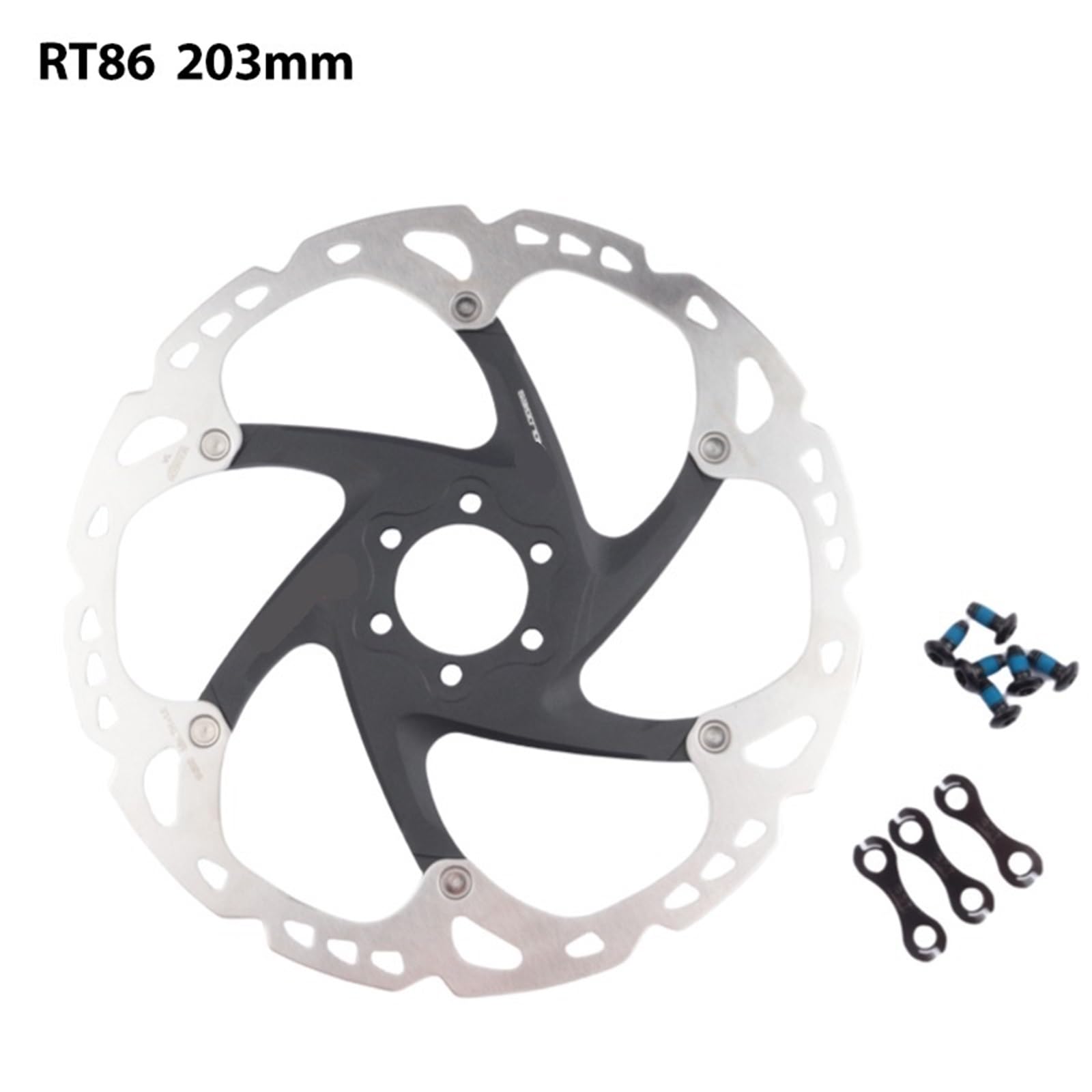Générique Compatible avec Le Rotor De Frein Shimano Deore À 6 Boulons.