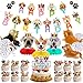 39 Pcs Dog Birthday Decorations Dog Birthday Party Supplies Puppy Party Favors, 2 Pcs Happy Birthday Banner 3 Pcs Birthday Honeycombs 9 Pcs Dog Balloons and 25 Pcs Cupcake Toppers for Kid Dog Lover