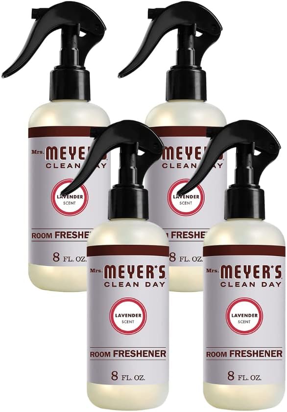 Mrs. Meyers Clean Day Lavender Room Freshener 8 Fl Oz (Pack of 4)