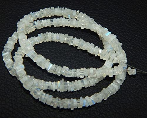 Rainbow Moonstone Heishi Beads 4mm sans ternissement pour bijoux durables