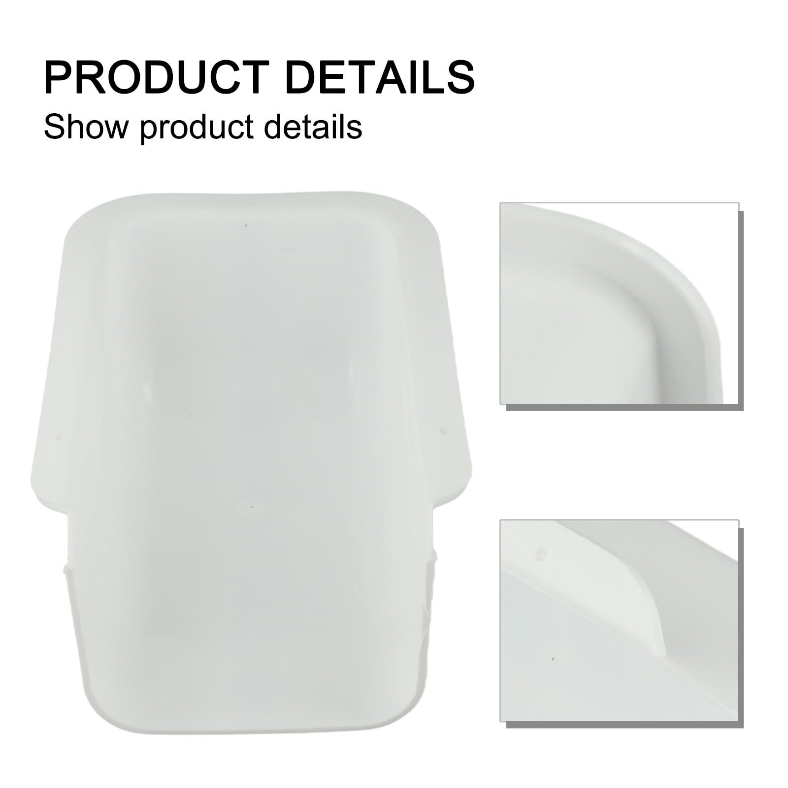 Carcasa decorativa de PVC blanco para aire acondicionado central, 100 x 65 mm, 3 unidades de CA 6P, juego de línea para tubo de protección, fácil de instalar