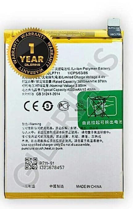 Image of Original BLP711 Battery for Oppo A1k /CPH1923 Battery with 1 Year Warranty** (CC8)