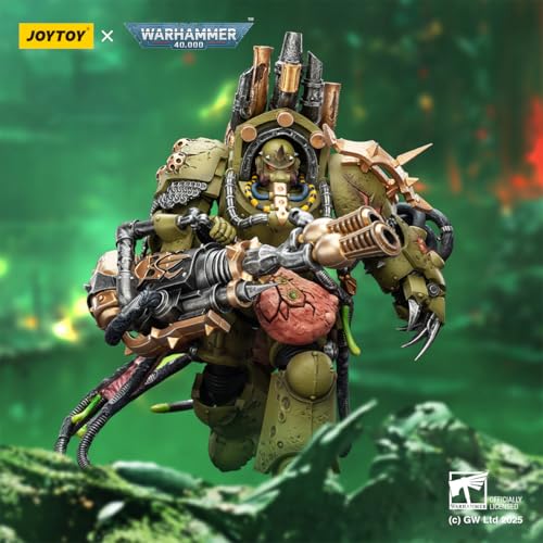 Image of JOYTOY Warhammer 40k Death Guard Lord of Virulence 1 /18 Action Figure