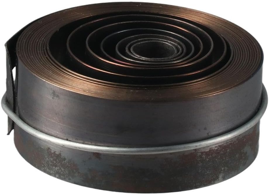 Clock Spring, Corrosion Resistants Durable Wall Clock Main Spring Copper 4.9 cm Diameter Universal Watch Replace Movement Wooden Clock Accessories