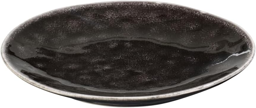 Charcoal Stoneware Side Plate by Broste Copenhagen