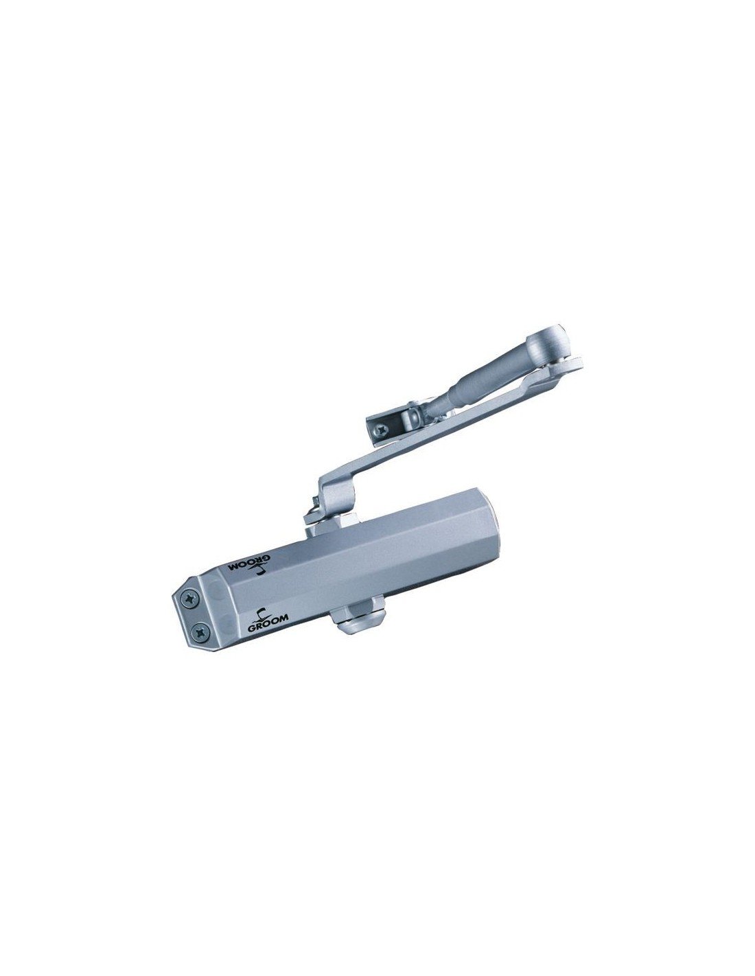 Ferme porte complet GR 101-​3 couleur argent Groom