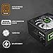 immagine 2Game Max GP500 500w 80 Plus Bronzo Wired Alimentatore