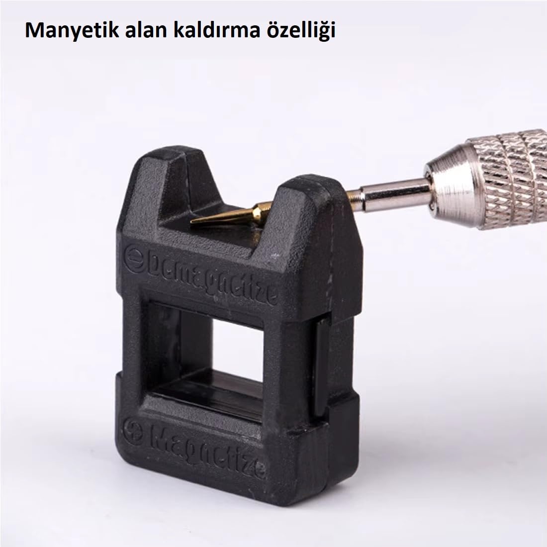 Spelt Magnetizer Demagnetizer Cihazı Tornavida Ucu Manyetikleştirme Vida Tutturma Aracı