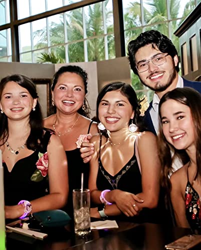 LED Earrings Disco Ball 16 Light Modes Rechargeable Light Projecting Light up Earrings for Women Party Accessories4