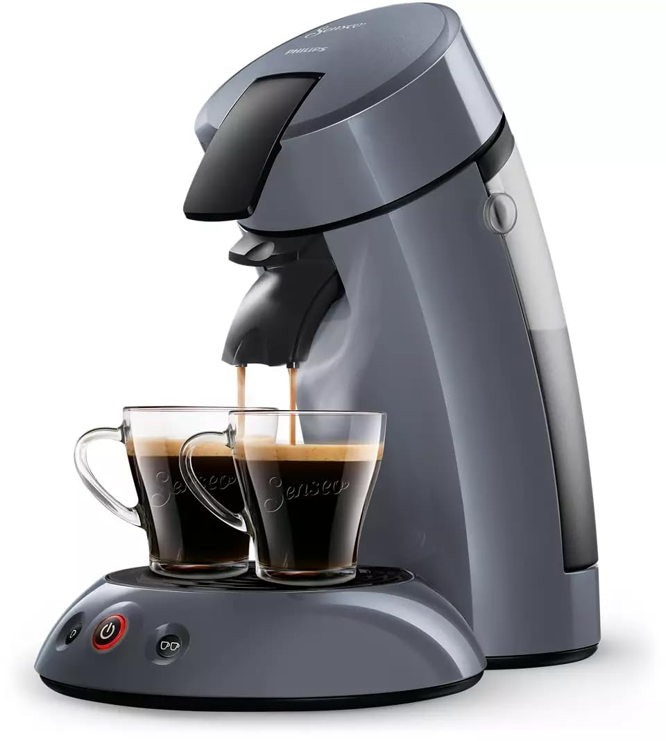 Philips Senseo Original HD7806/53 Coffee Machine brewing two cups