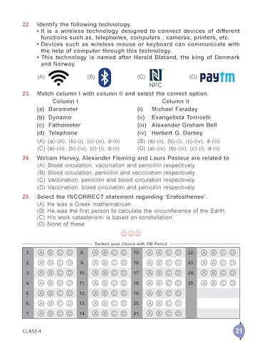 Image of MTG International General Knowledge Olympiad (IGKO) Workbook Class 4 - Chapter-wise MCQs with Achievers Section - SOF Olympiad Books For 2026-27 Exam