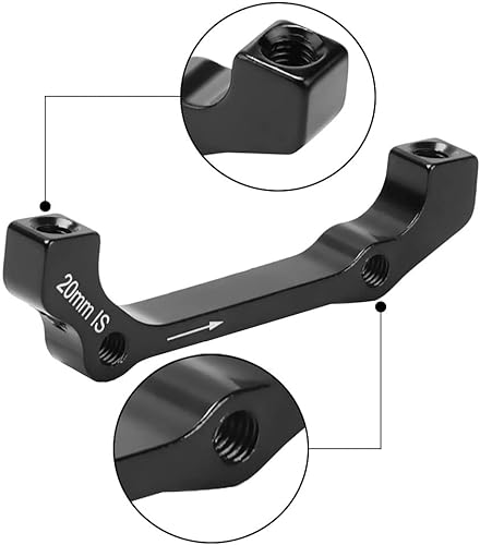 Miniatura 13 de Bike Disc Brake Mounting Bracket Aluminum Alloy CNC Machined Standard Caliper Post Mount Adapter with Bolts Gasket