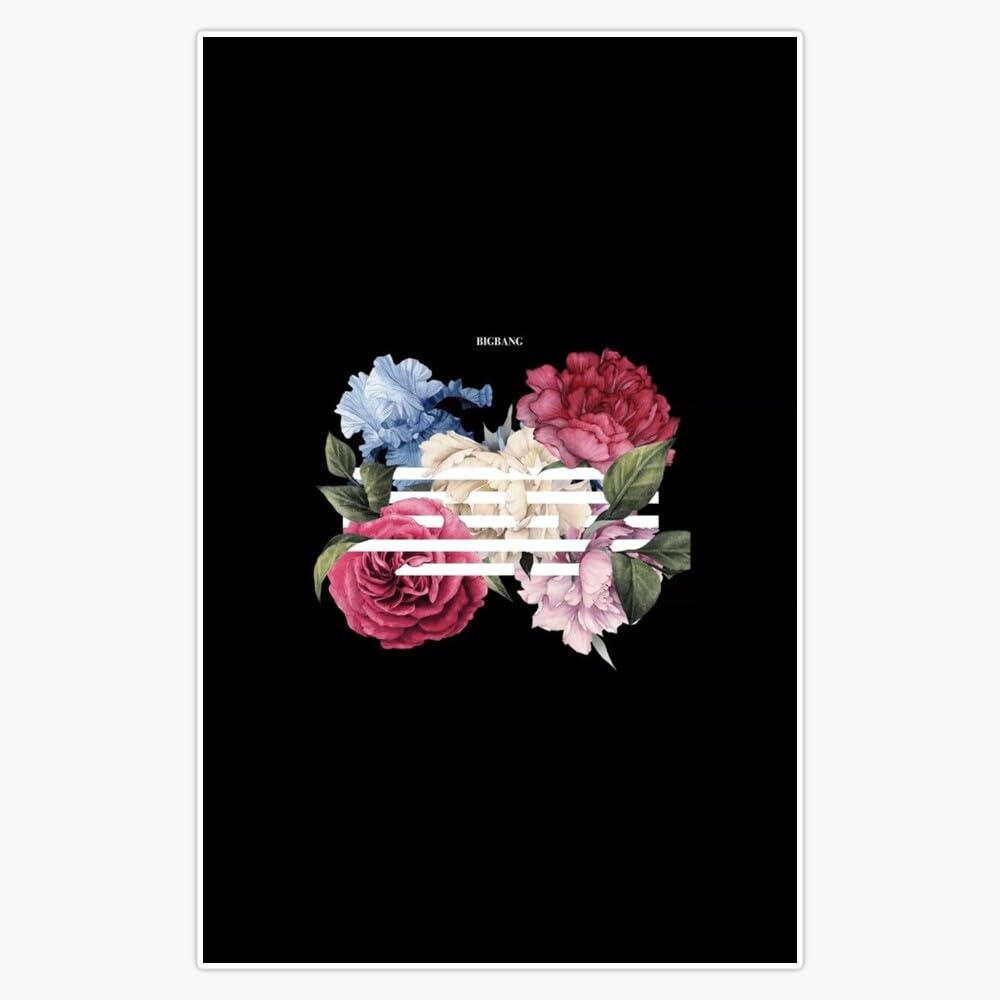 LAD Studio Bigbang Flower Road Album Phone Case + Sticker Bumper Sticker Vinyl Decal 5""