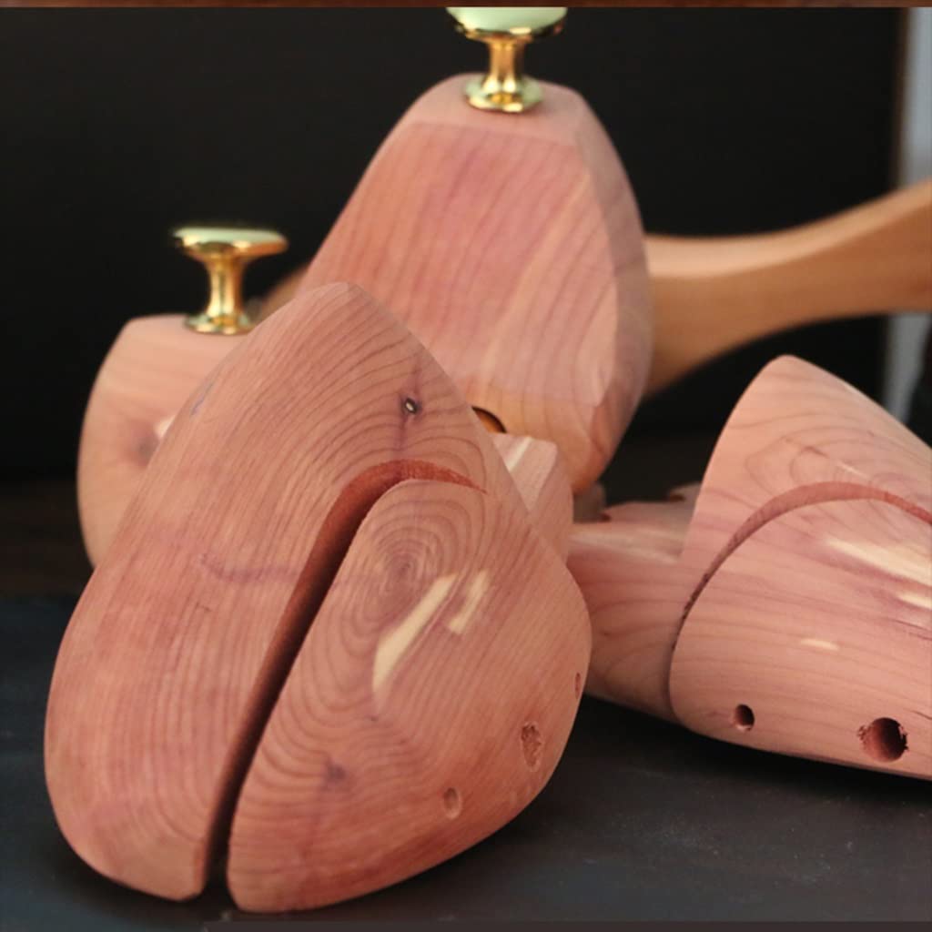 Árbol de Zapatos Árbol de Zapatos Ajustable Puede Dar Forma a los Zapatos de Camilla para pies Anchos (Color: Marrón, Tamaño: Tamaño de EE. UU. (5.5-6.5)) (Marrón Tamaño de EE. UU. (11)