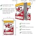 WinCraft Kansas City Chiefs Bold Logo Garden Flag and Flagpole Mount