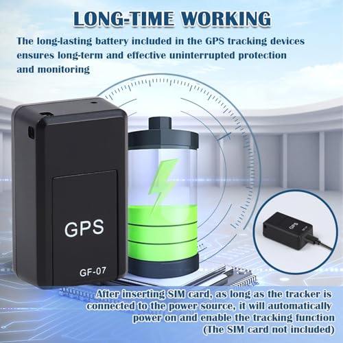 GPS Tracker for Vehicles - Mini Car GPS Tracker Portable Real Time Magnetic GPS Tracking Device,No Subscription Required/No Monthly Fee,Hidden GPS Trackers for Kids,Dogs,Trucks - Image 6