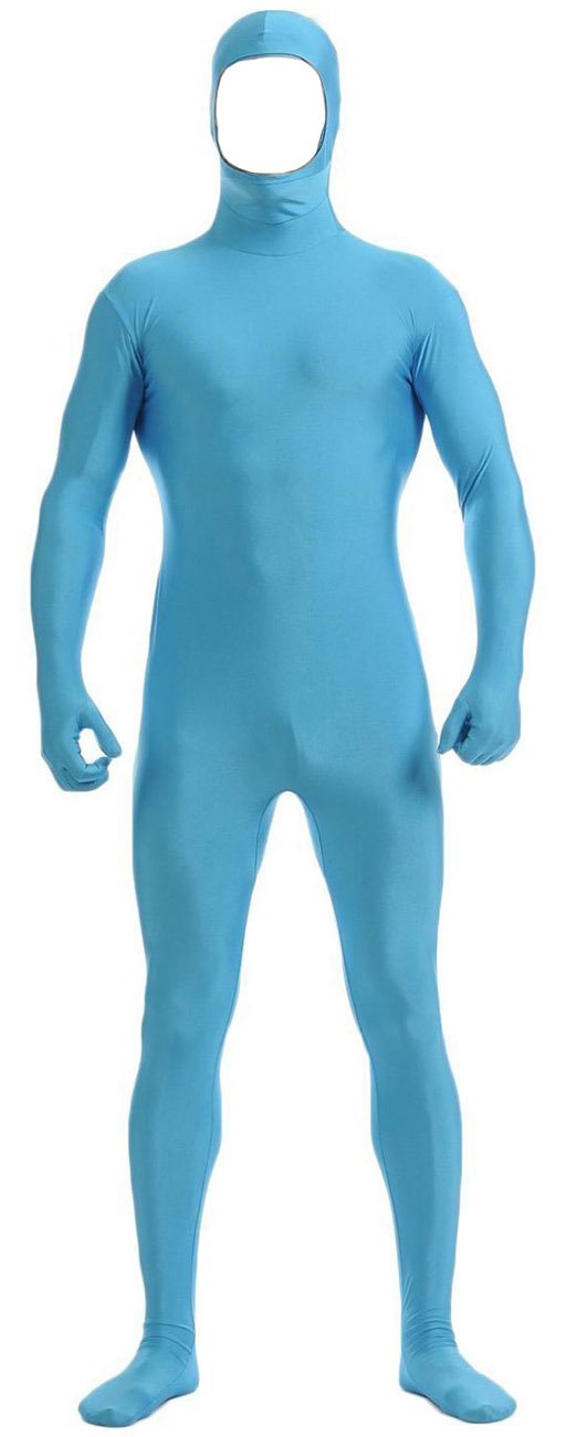 VSVO Face Open Zentai Spandex Bodysuit