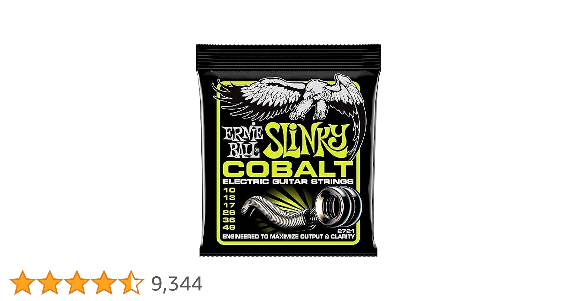 アーニーボール コバルト 09-42 18セット アーニーボール コバルト 09-42 18セット Slinky Cobalt