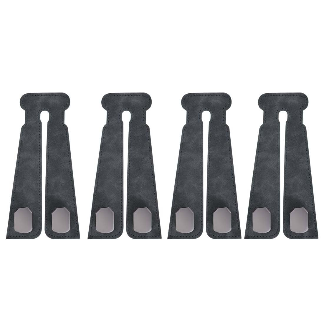michenggg 4PCS Car Headrest Hooks for Nissan Murano Ⅱ SUV Z51 2008-2016 – Soft Leather, Multifunctional Seat Back Storage for Handbags, Purses, Shopping Bags