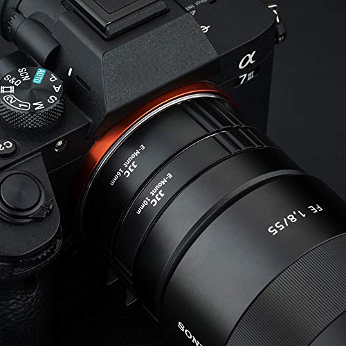 Makro-Zwischenringe JJC Autofokus Set 10mm und 16mm für Sony E Mount