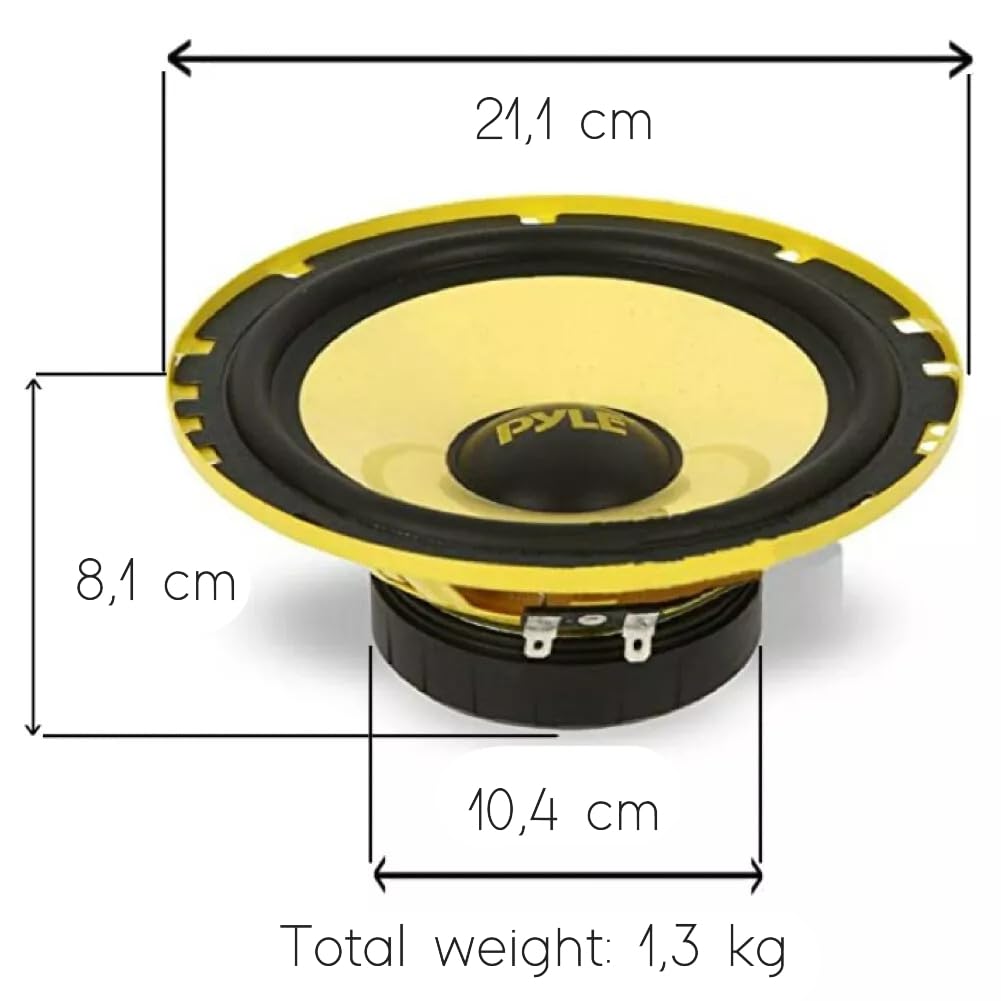 REISS AUDİO RS-M87EX 20 CM MİDRANGE 600 WAT MAXİMUM 300 WATT RMS POWER Cift Fiyatidir
