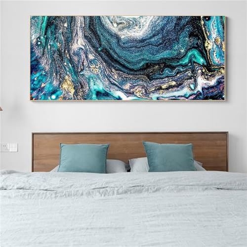 Diamant painting art abstrait 5D grand format Jinmer 60x120 cm