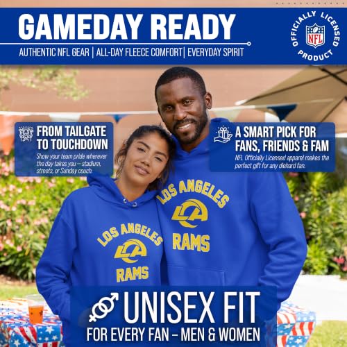 Image of Team Fan Apparel NFL Gameday Hoodie Pullover Sweatshirt for Men and Women