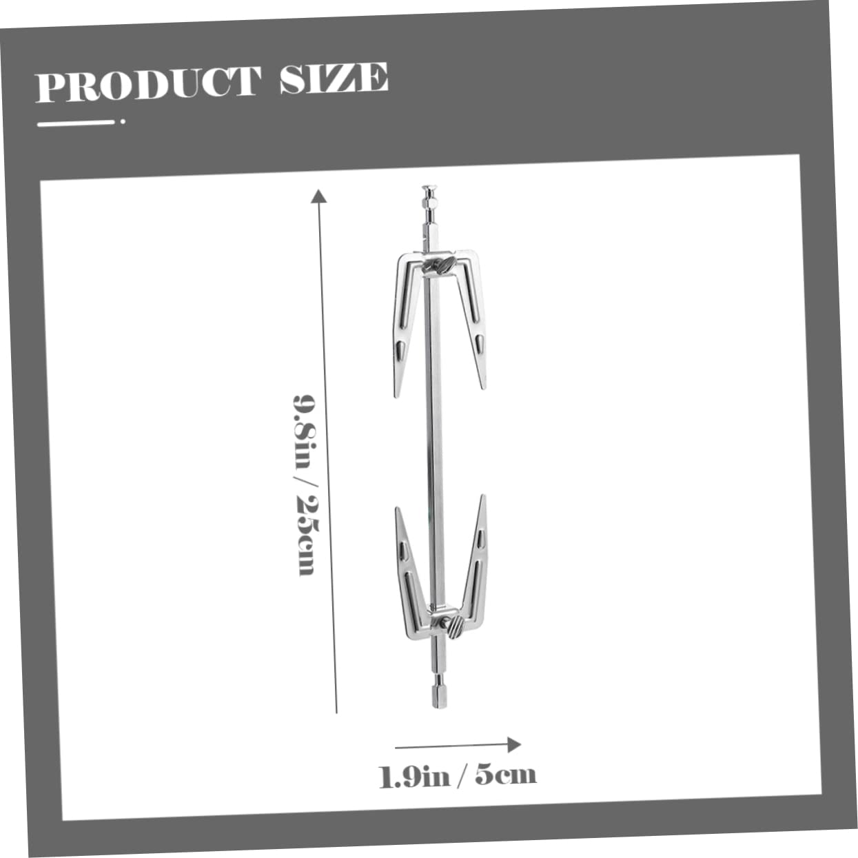 Hemobllo 3pezzi Fork per Barbecue in Acciaio Inox Forchetta per Aria Friggere Utensili da Campeggio Grigliata Facile Spiedini per Barbecue Design Robusto