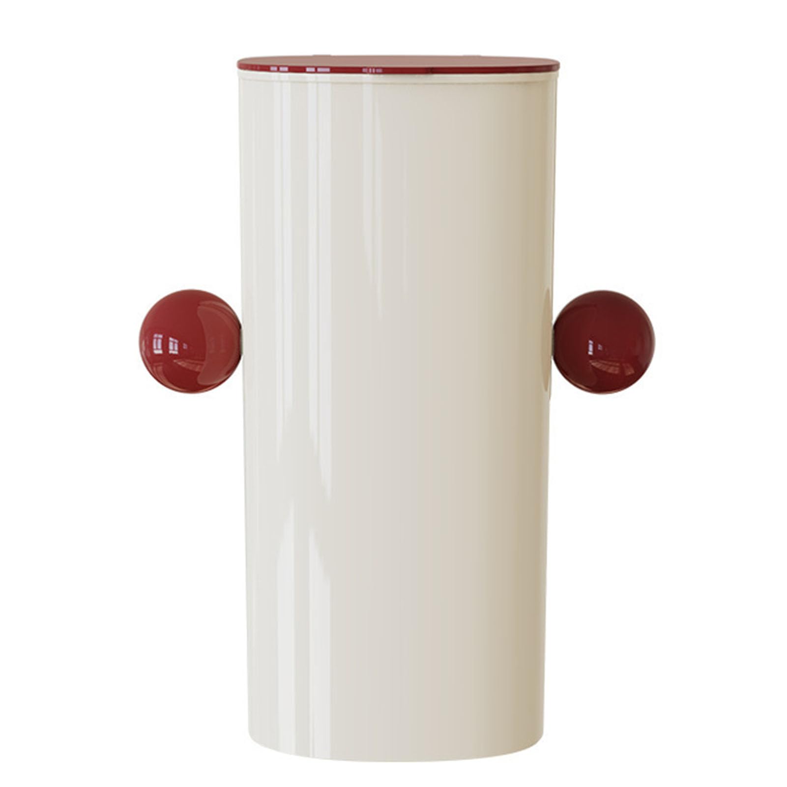 Porta Pennelli per Trucco a Sollevamento Automatico, Organizer per Pennelli per Trucco in Plastica con Coperchio, 4 Scomparti, Spazio di Archiviazione -up con un per il Ripiano del Bagno