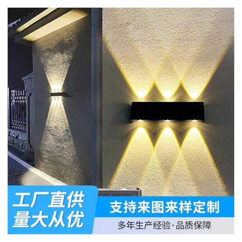 Applique solaire extérieure puissante détecteur et 8 diffuseurs