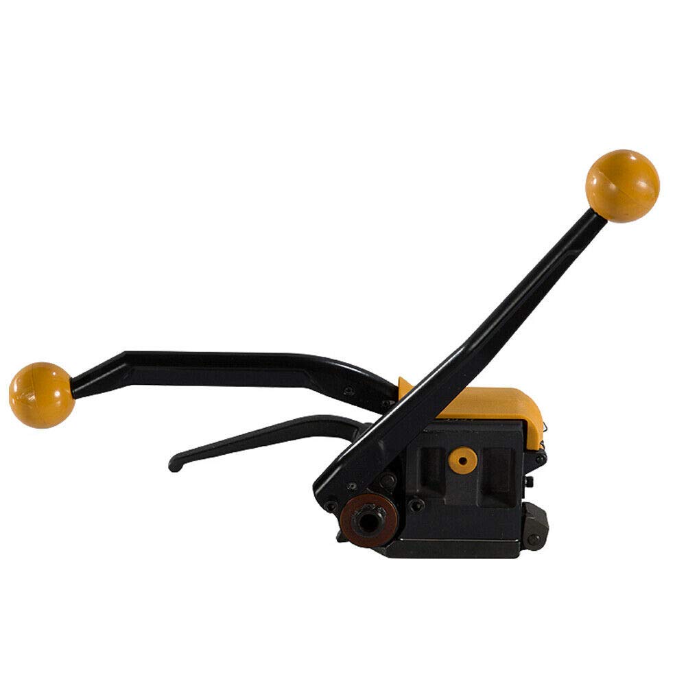 Fayelong Tendireggia Manuale Reggette per Reggiatrici e Cutter per Imballaggi in Acciaio Kit di Reggiatura Set Completo per Cinghie d'acciaio di larghezza 13-19mm