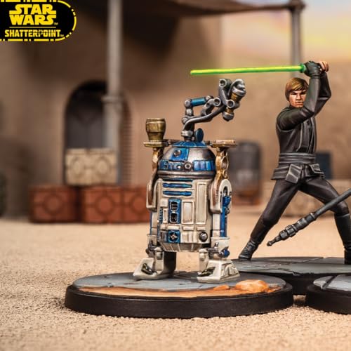 Star Wars Shatterpoint de colección: Pack Fearless and Inventive con R2-D2 de Asmodee 5