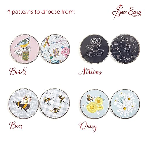 Sew Easy Pattern Fabric Weights - for Sewing Crafts, Pattern Cutting, Dressmaking, Tailoring, Quilting, 4 x 75g, Bees - Image 4