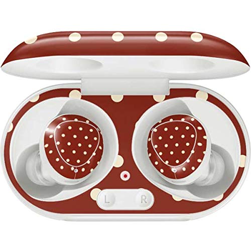 Skinit Decal Audio Skin Compatible with Galaxy Buds+ - Officially Licensed Originally Designed Neutral Polka Dots Design