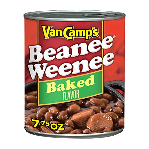 Van Camp's Baked Beanee Weenee, Canned Food, 7.75 oz