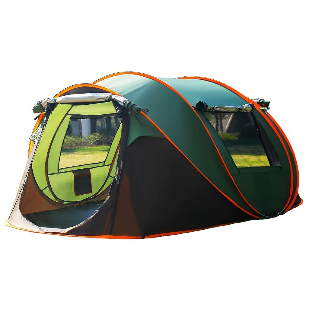 簡単設営の超軽量テント 12人用