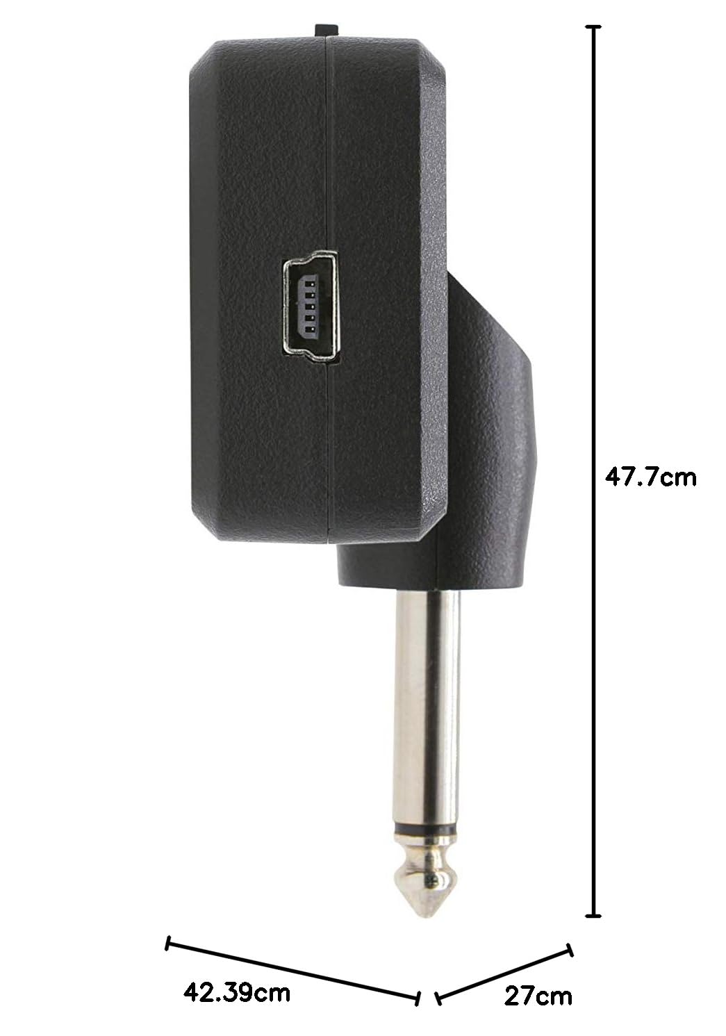 Valeton Rushead Bass amplificatore per cuffie per basso (amplificatore tascabile, modellatore di amplificatori, amplificatore per cuffie, chorus reverb, ingresso aux), nero