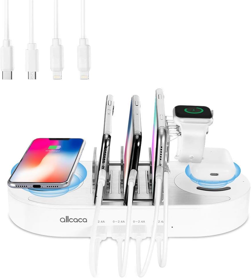 stazione di ricarica per qi abilitata