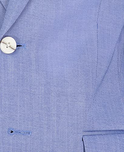 Calvin Klein Boys' Blazer Suit Jacket, 2-button Single Breasted Closure, Buttoned Cuffs & Front Flap Pockets, Deep Blue 404, 10 - image 2