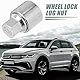 X AUTOHAUX Auto Radschloss Radmutter Entfernung Steckschlüssel Anti-Diebstahl Metall Für Volkswagen Touareg Scirocco Magotan Tiguan