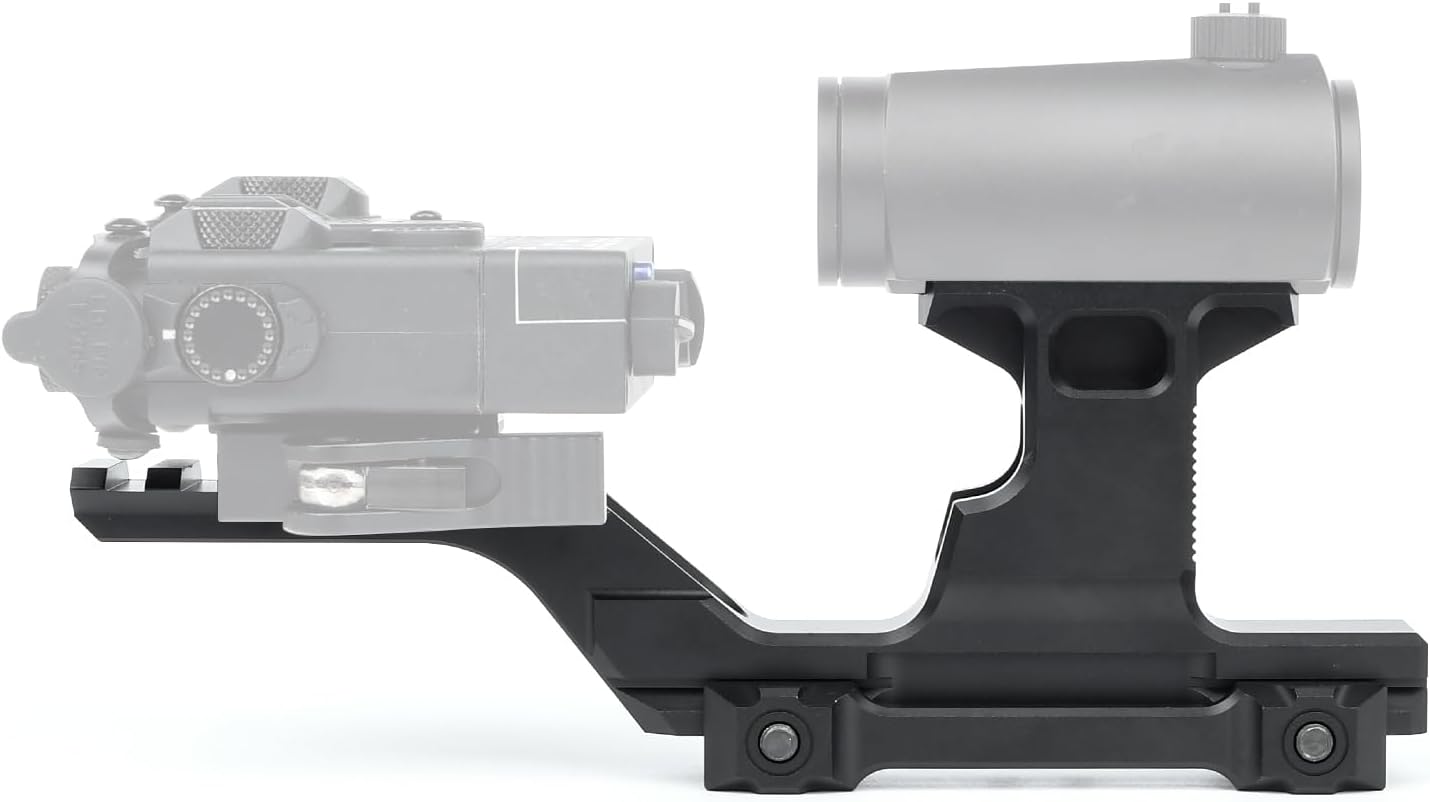 thumbnail image 2 of Tactical HY Mount - Red Dot Riser With Picatinny Rail For T1/T2 Optics & Lasers 2 of 11