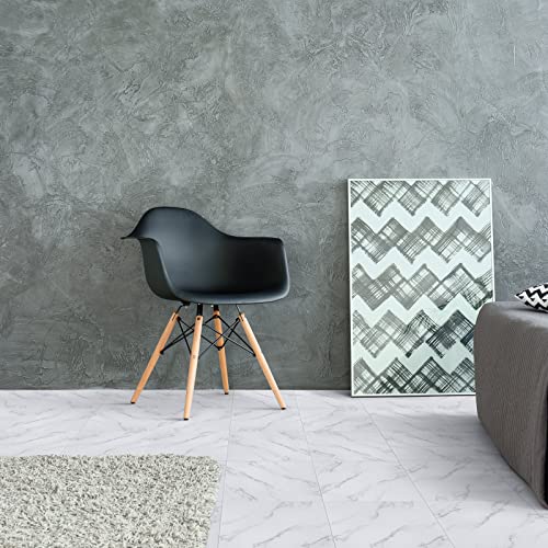 Spiareal SPIAREAL-STICK FLOOR-03 48 Pieces Vinyl Flooring Peel And Stick Floor Tile Stick On Floor Tile Self Adhesive Waterproof Bathroom 12 X 12 Inch Floor Tile thumb #3