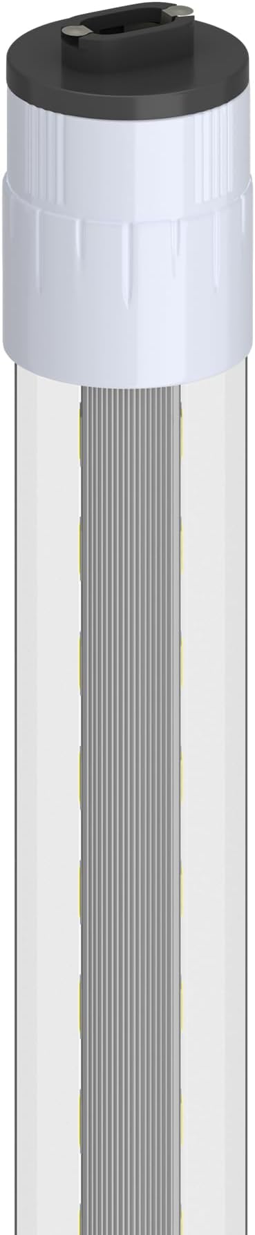 (Pack of 2 5 ft R17D T12/HO Type A Plug & Play LED Tube (Dual-Sided), Daylight (6000K) Direct Replacement for 75W F60T12/D/HO (Without Rewiring or Modification) Ballast Required!