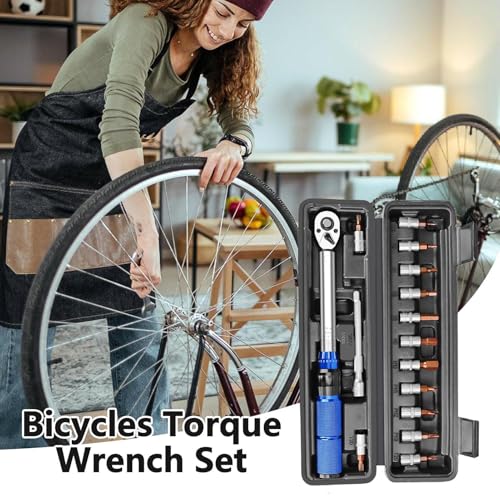 Clé dynamométrique pour vélo avec douilles réglables et extension de précision