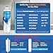 ICEPURE Refrigerator Water Filter Replacement for Bosch Ultra Clarity Pro BORPLFTR50, BORPLFTR55, 11032531, 12033030, 12028325, 11025825, B36CT80SNS, B36CL80ENS, WFC100MF, WFS200MF, RA450022, 3PACK