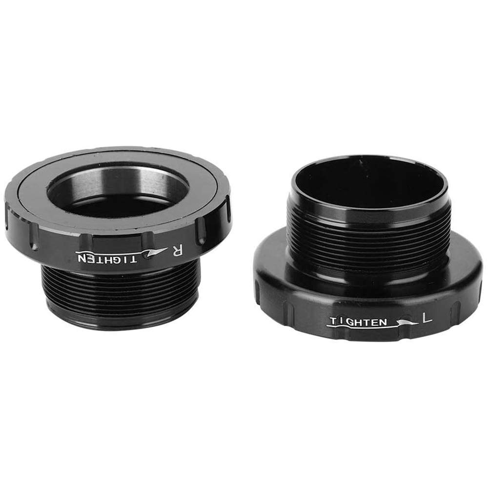 BSA30 - Staffa inferiore BB30/30 mm, asse su BSA per FSA/Rotor 3D/SRAM 68 mm/73 mm, confezione da 2